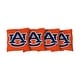 preview thumbnail 1 of 1, Auburn University Tigers Orange Cornhole Bags All-Weather Resin Filled
