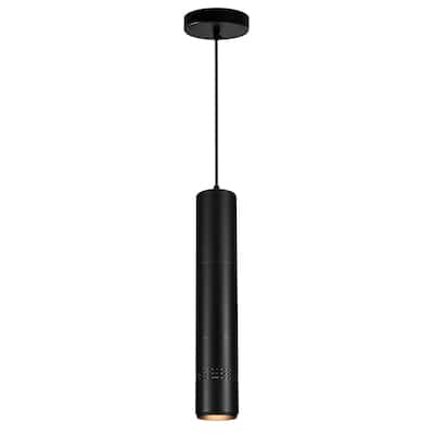 Stowe LED Down Mini Pendant With Black Finish
