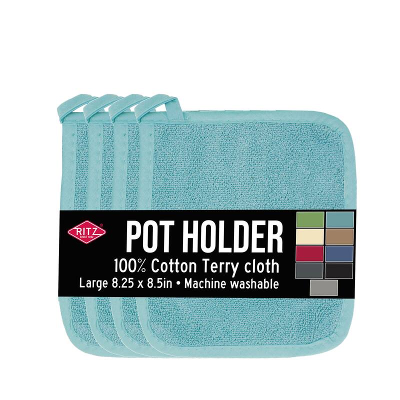 Ritz 4-Pack Terry Pot Holder Set