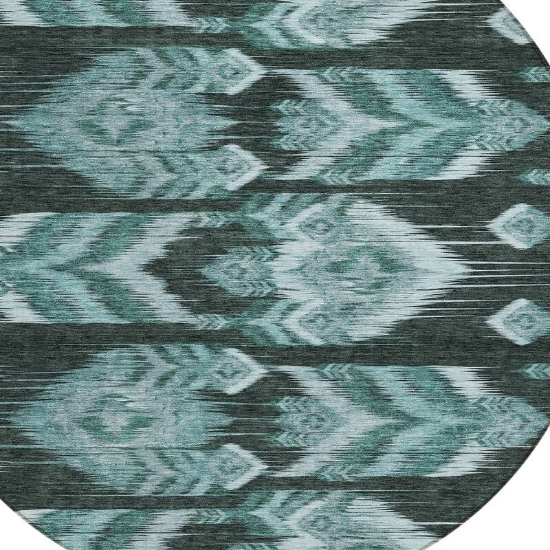 HomeRoots Southwestern Transitional Rectangle Outdoor Rug