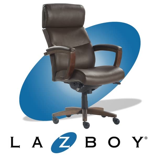 Shop La Z Boy Modern Greyson Executive Office Chair On Sale Overstock 25993866 Grey