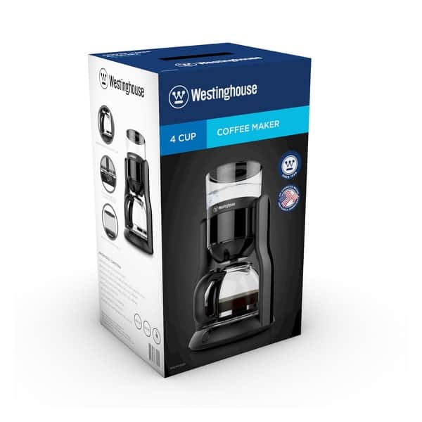 Westinghouse - 4 Cup Drip Coffee Maker - Bed Bath & Beyond - 39613724