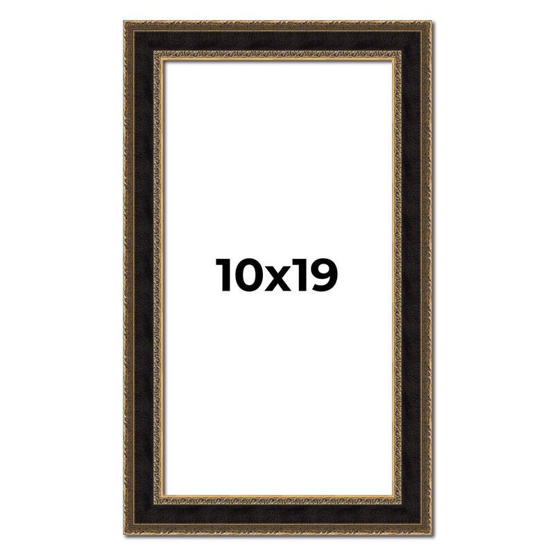 10x19 Frame Gold Antique Vintage Sold Wood Picture Frame | 1.75 Inch