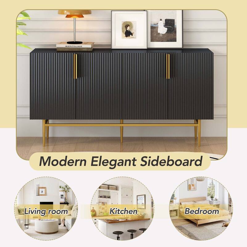 Modern Elegant Sideboard Cabinet for Dining Room