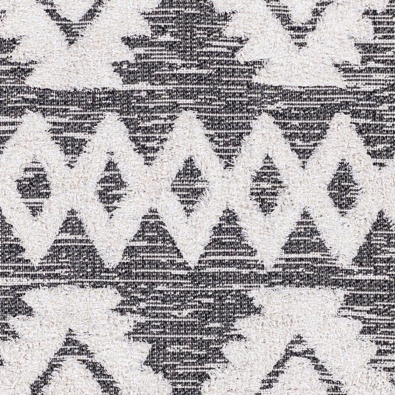 Livabliss Morocotton Diamond Stripe Area Rug