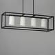 preview thumbnail 8 of 6, Maxim 10288 Lateral 4 Light 36" Wide Pillar Candle Linear Pendant