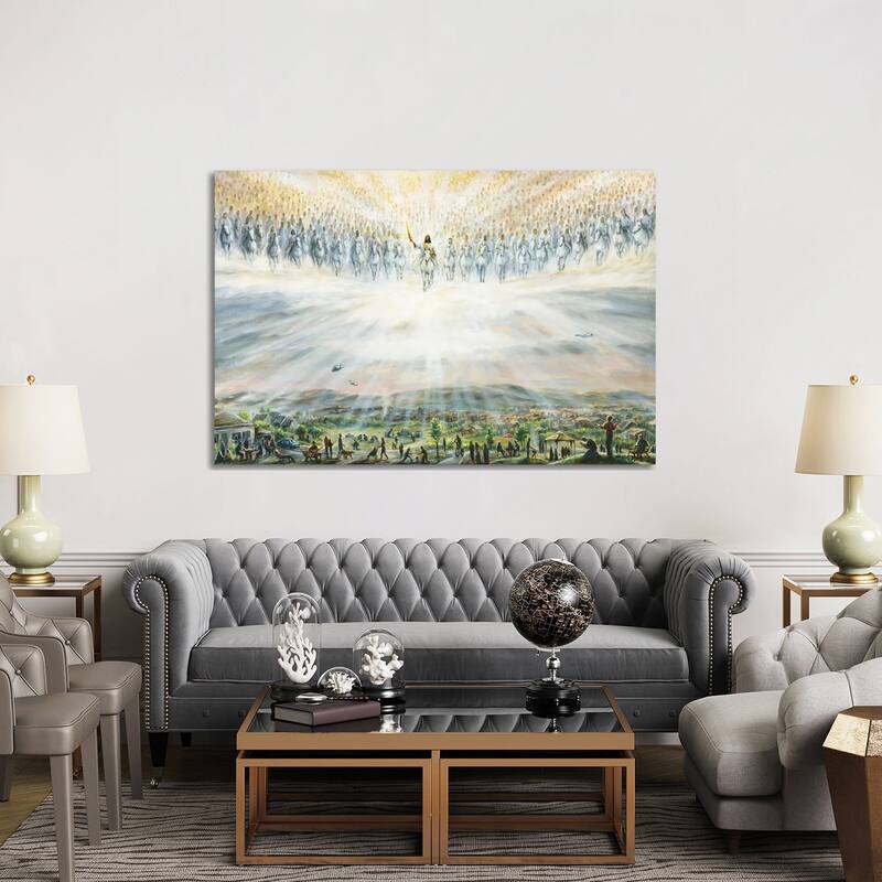 iCanvas "Jesus Returns" by Melani Pyke Canvas Print