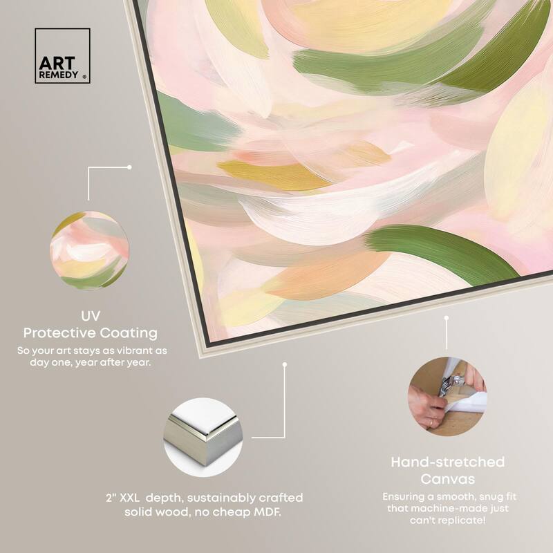 Brushstroke II Canvas by Art Remedy