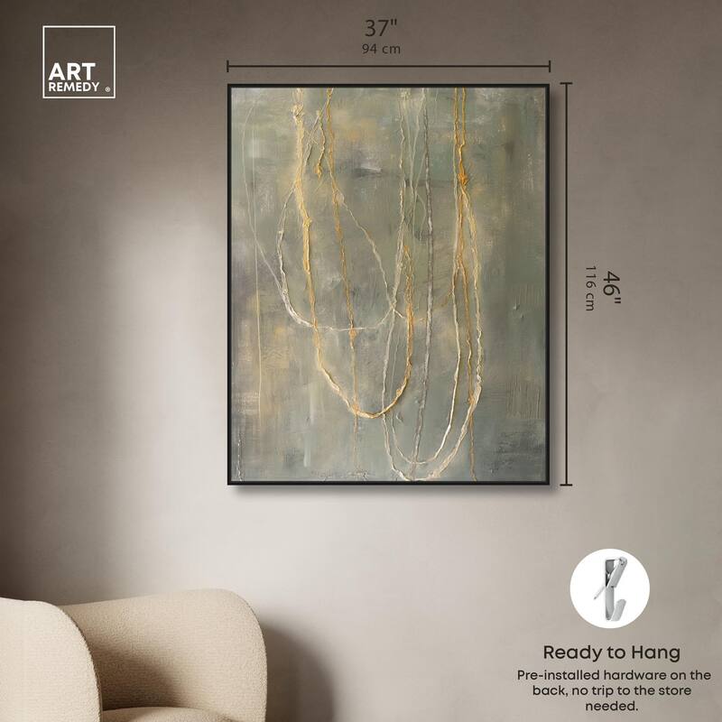 Gossamer Pathways I Canvas by Art Remedy