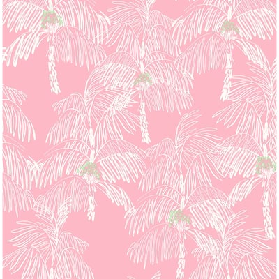 NextWall Palm Beach Peel and Stick Wallpaper