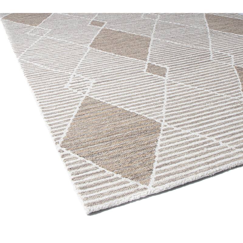 Bashian Heydy Ivory & Taupe Transitional Area Rug