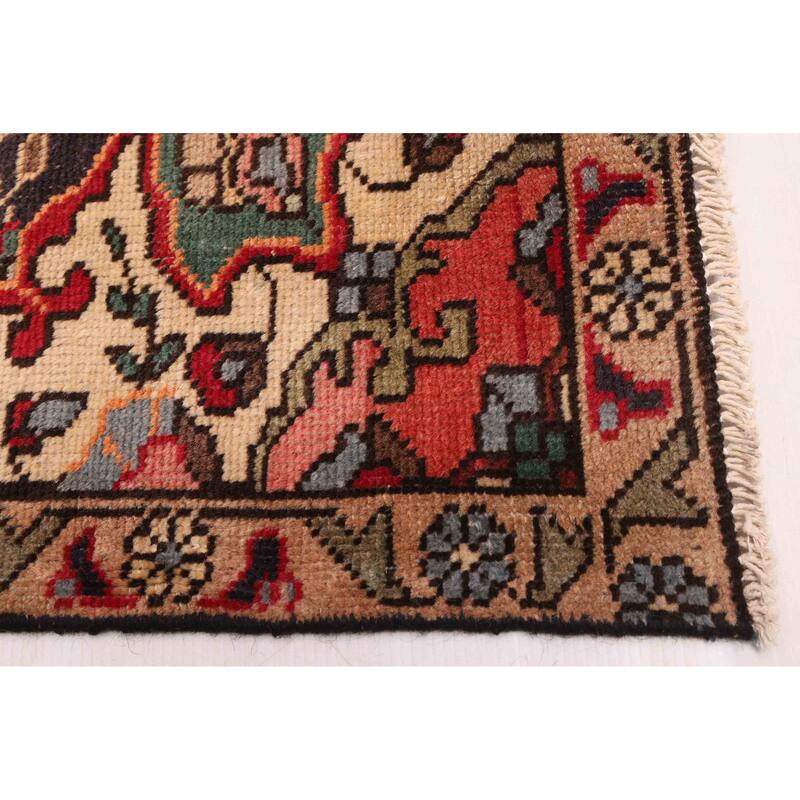 ECARPETGALLERY Hand-knotted Antalya Vintage Red Wool Rug - 4'8 x 7'6