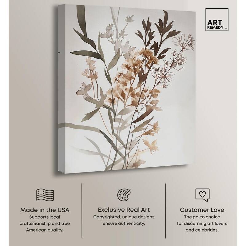 Meadow's Murmur II Canvas by Art Remedy, Gallery Wrapped