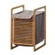 preview thumbnail 6 of 5, Bathroom Laundry Basket Bamboo Storage Basket - 15.74 x 13.78 x 23.82 inches
