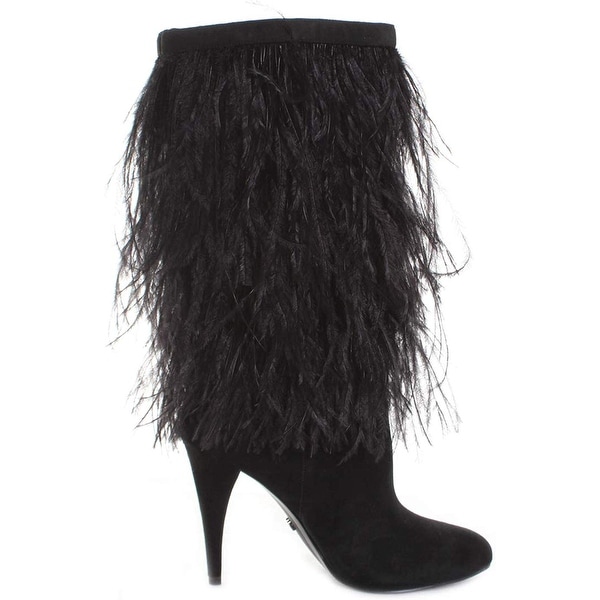 michael kors asha feather boots