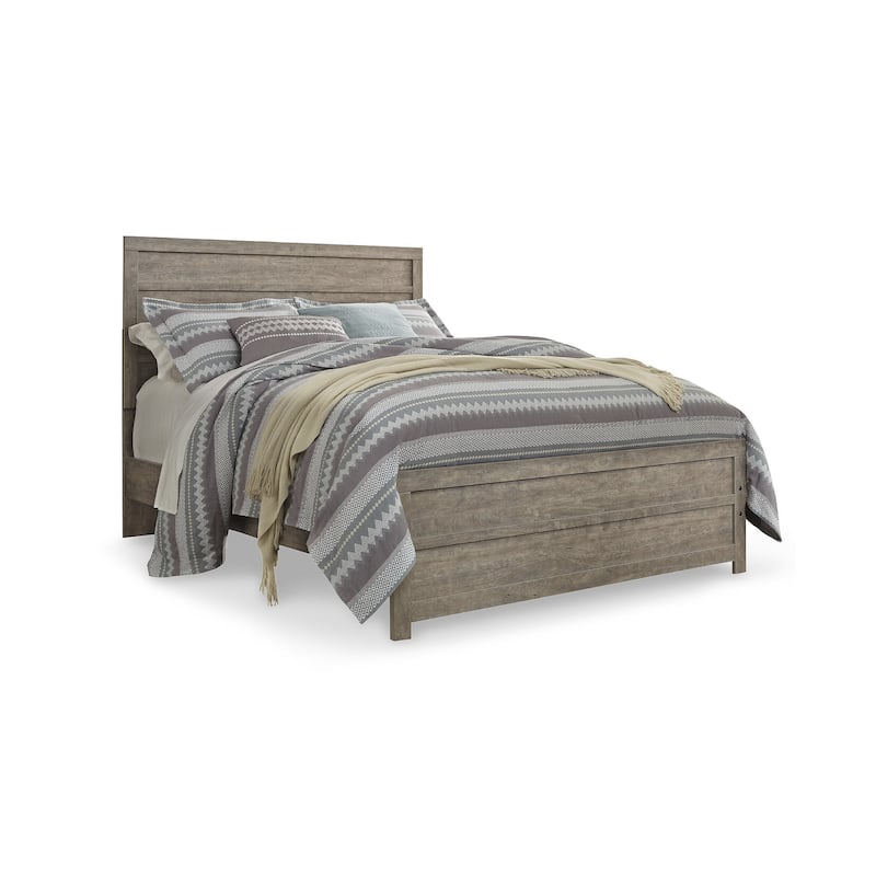 Signature Design by Ashley Culverbach Gray Panel Bed