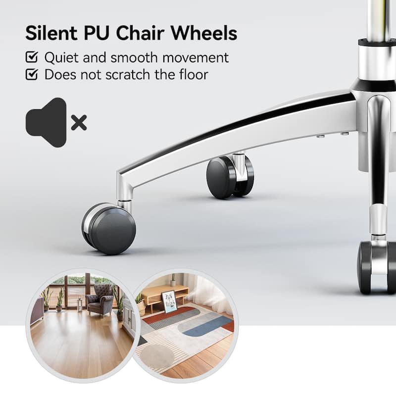 SIHOO Ergonomic Office Chair with Adjustable Lumbar Support, High Back chair for big and tall, Black - 68*70*130