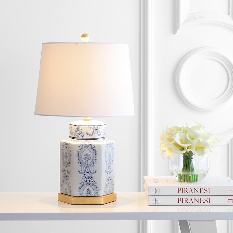 SAFAVIEH Lighting 23-inch Bodin LED Table Lamp (Set of 2) - 14"x14"x23"