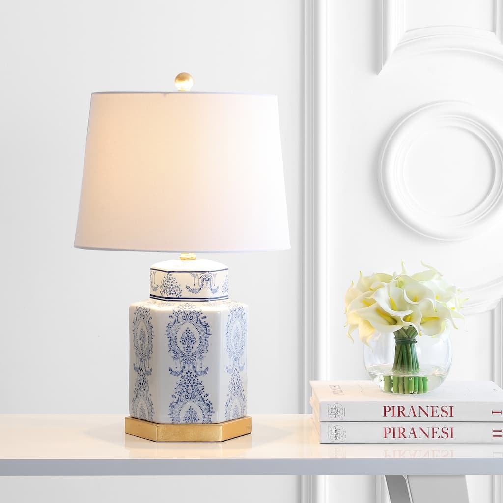 SAFAVIEH Lighting Siiri 23-inch LED Table Lamp (Set of 2) - 14"x14"x23" - 14Wx14Dx23H