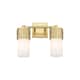 Option Brushed Brass / Matte White