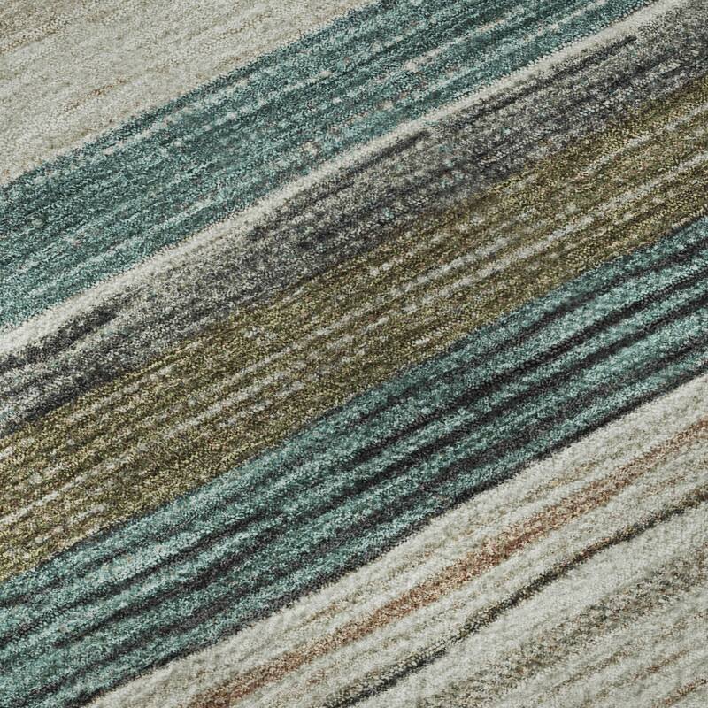 Premium Washable Super Soft Striped Mayfield Rug