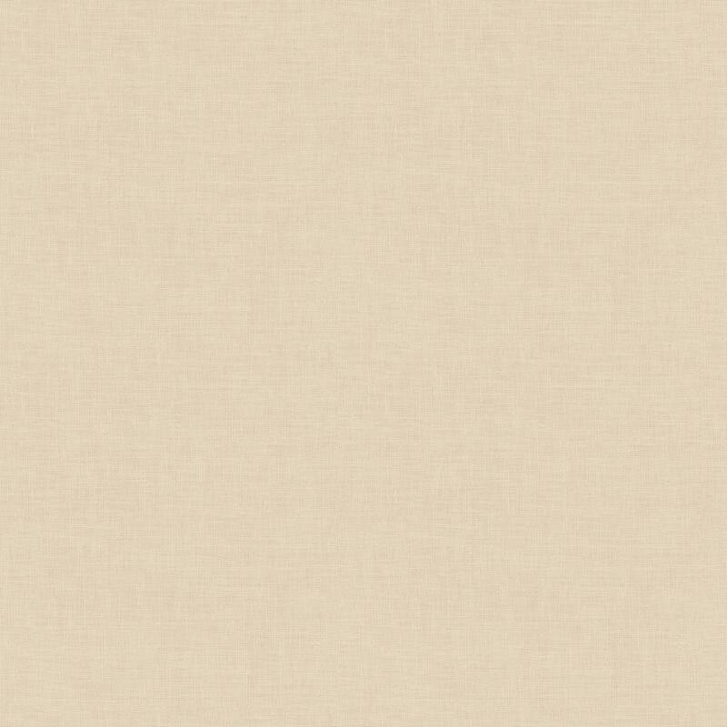 Galerie Wallcoverings Miniatures 2 Plain Linen Design Vinyl on Non-woven Matte Wallpaper Roll - 33 feet x 21 inches - Off White