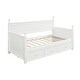preview thumbnail 13 of 16, Twin Size Stable and Classic Bed Frame Daybed with Three Drawers, No Box Spring Needed,Underbed Storage