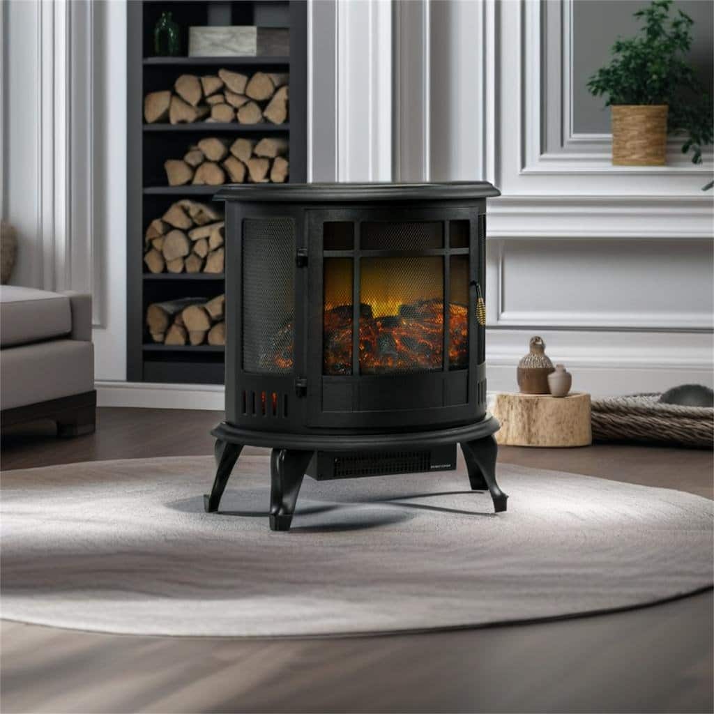 Freestanding Electric Fire Place Heater