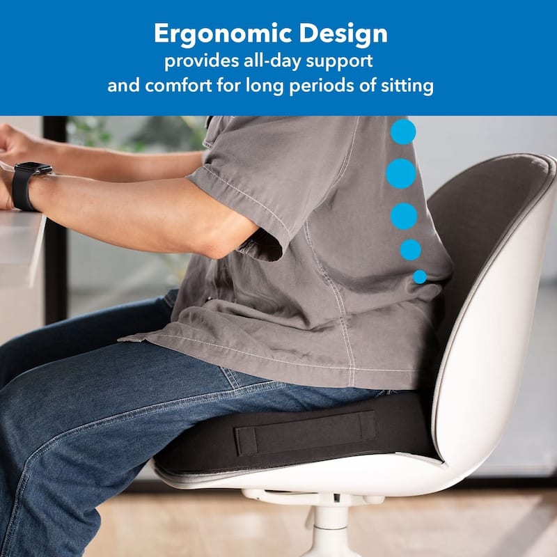 Mount-It! Ergo Collection Ergonomic Seat Cushion