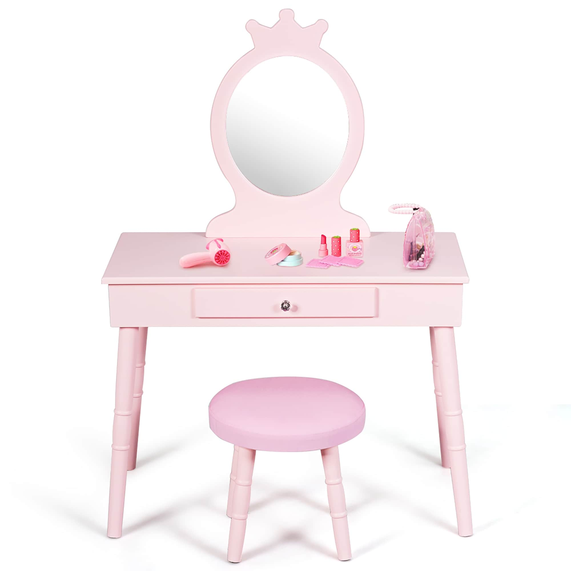 kids vanity dresser