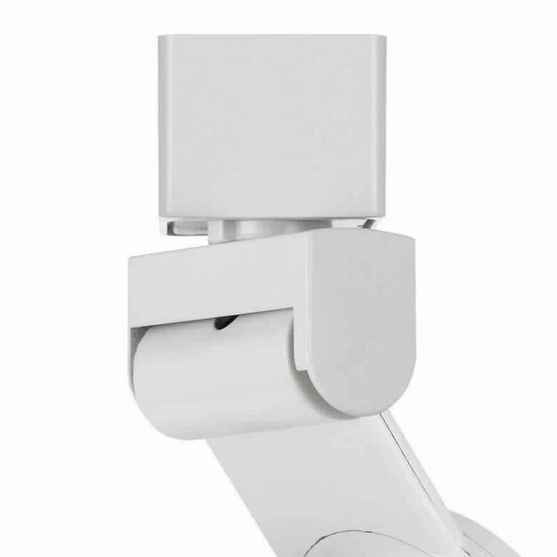 12W Integrated LED Metal Track Fixture with Mesh Head, Black and White