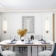 preview thumbnail 5 of 10, Glam Crystal Accent Diamond Art Wall Mirror