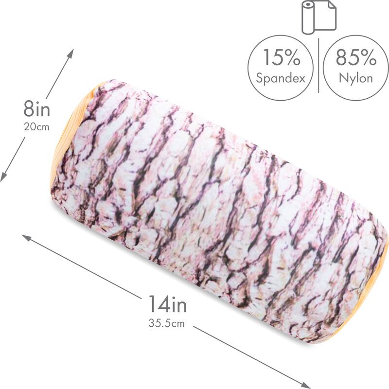 Log Cover Only - Body Pillowcase - Spandex/Nylon Blend for Silky Touch
