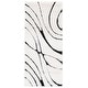 preview thumbnail 134 of 213, SAFAVIEH Florida Shag Sigtraud Abstract Waves 1.2-inch Thick Rug 2' x 3' - Cream/Beige - Rectangle