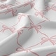 preview thumbnail 6 of 4, Sweet Jojo Designs Pink Bows Girl Crib Bed Skirt - Blush and White Bow for the Ballerina Ballet Dancer Princess Collection