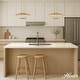 preview thumbnail 3 of 9, Hunter Sunset Ridge Large Pendant - Entry, Dining Room, Kitchen - Modern, Contemporary, Transitional.