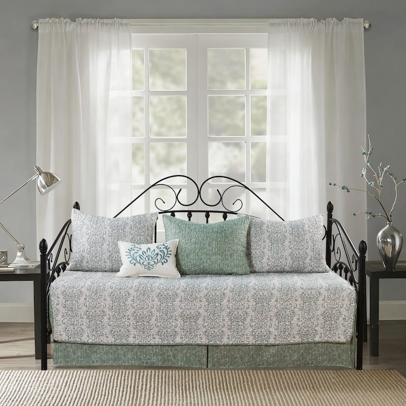 Serenta 6 Piece Cotton Blend Daybed Bedspread Coverlet Set - 75" x 39"