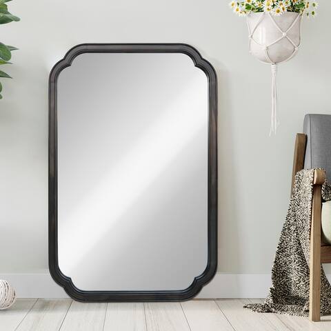 24" x 36" Rectangle Decorative French Country Farmhouse Wall Mirror