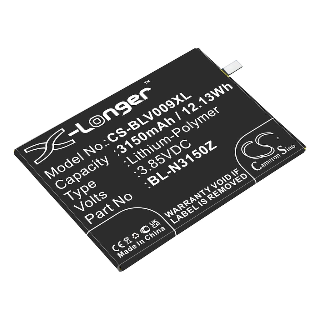 Battery for BLU V0070 V0070UU V0090 Vivo 5R XL 2 II GIONEE Elife S6s BL-N3150Z - Black