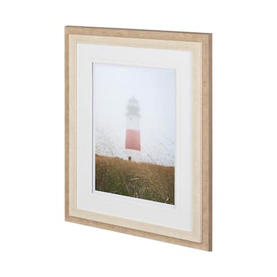 Sankaty Head in the Fog Framed Art Print