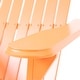 preview thumbnail 9 of 44, Malibu Outdoor Acacia Wood Adirondack Chair by Christopher Knight Home