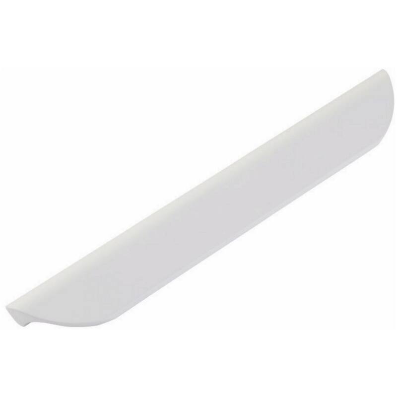 Schaub and Company 211040 Suave 7-1/2" Center to Center Modern Curved - Matte White