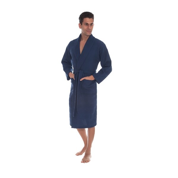 BATHROBE for MENS WOMENS 100% COTTON TERRY TOWELLING COLLAR DRESSING Night GOWN 