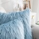 preview thumbnail 76 of 77, Karenne FauxFur Throw Pillow Covers (Set of 2), NO INSERT