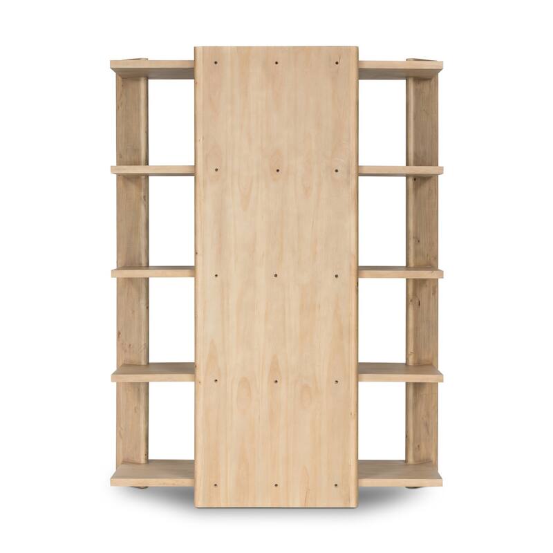 Bailey Bookcase-Smoked Pine