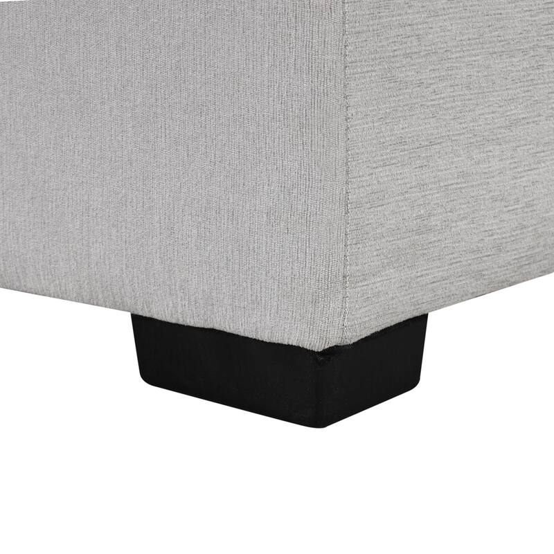 108.3'' Spacious U-Shape Sectional Sofa for 6, Pull-Out Bed, Lounge Chair with USB & Type-C Ports