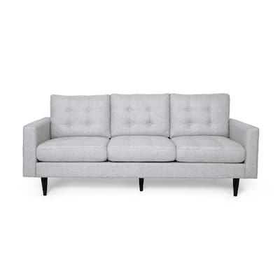 Adderbury Contemporary 3-seat Tufted Fabric Sofa by Christopher Knight Home
