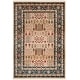 preview thumbnail 8 of 30, Lauren Ralph Lauren Margaux Traditional Oriental Fringe Rug 5'1" x 7'6" - Beige/Navy - Rectangle