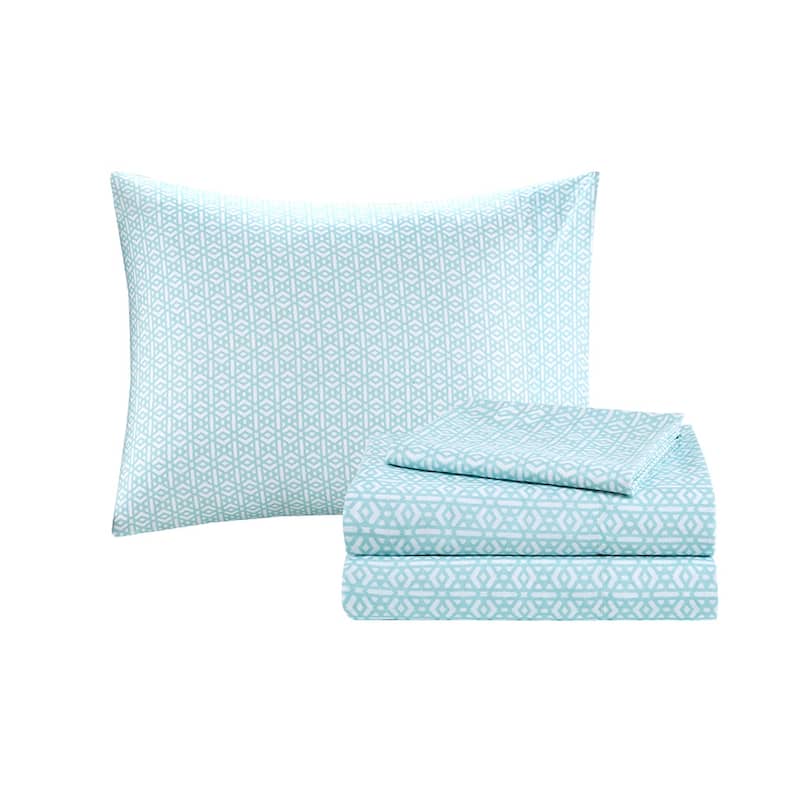 Intelligent Design Eleni Boho Comforter Set with Bed Sheets