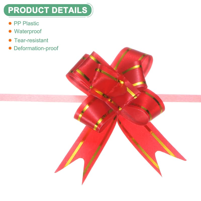 200pcs Ribbon Pull Bows Bows for Wedding Decorations